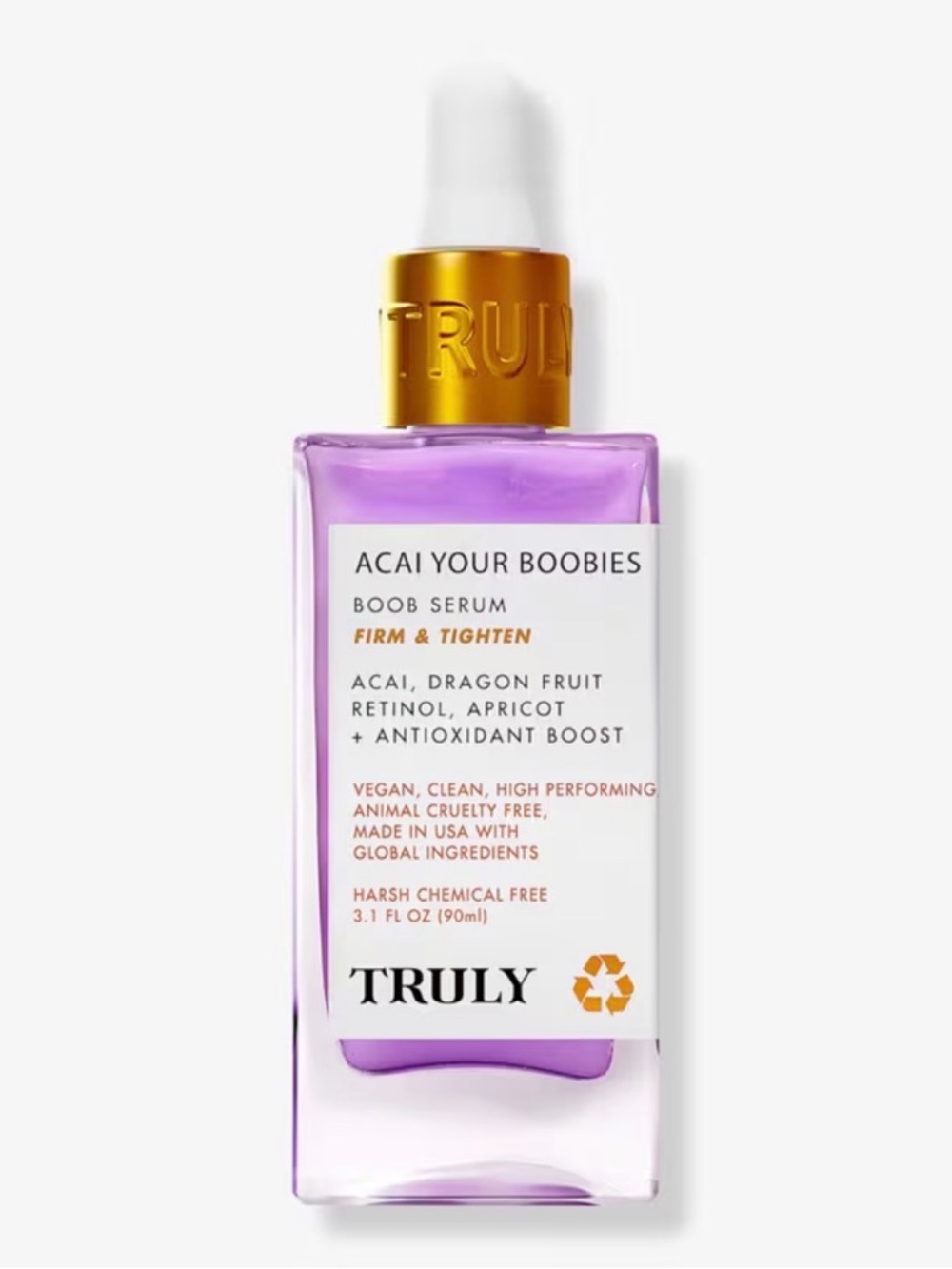 TRULY Açaí Your Boobies Boob Serum 90 ml /3.1fl oz